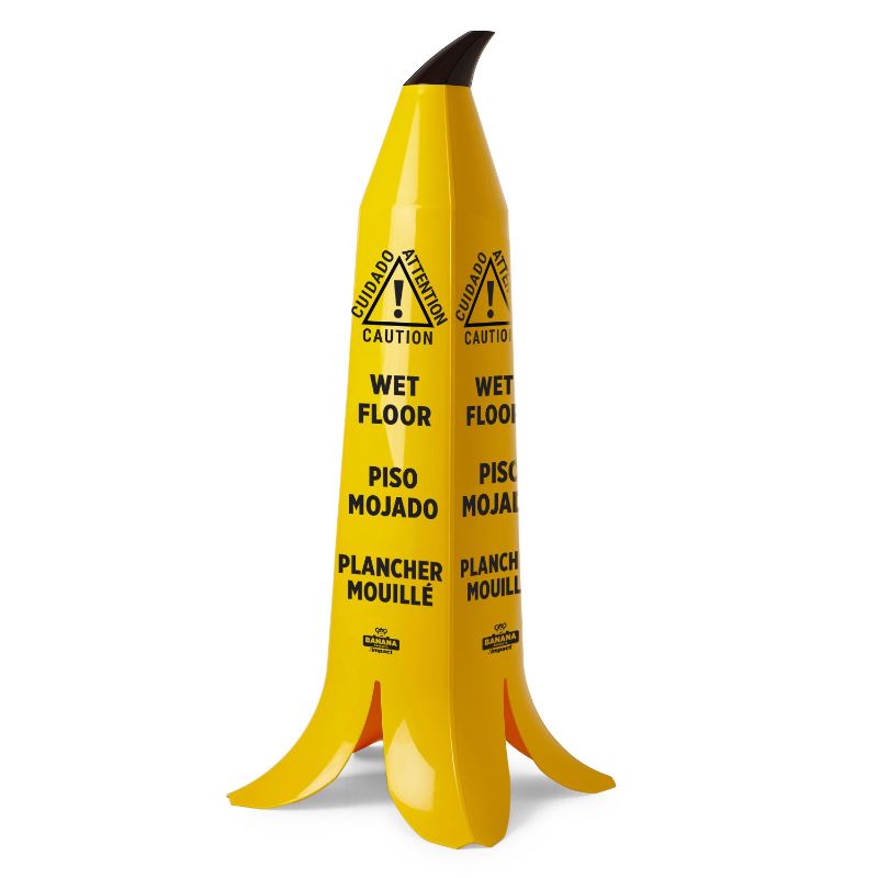 Banana Cone®  3 ft. Trilingual English/Spanish/French